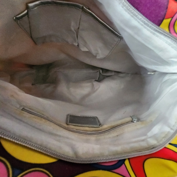 NWT Colorful Satchel with handles or shoulder strap - Picture 4 of 5